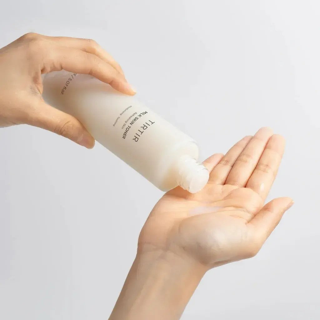 TIR TIR Milk Skin Toner, tonique hydratant apaisant qui renforce la barriere cutanee