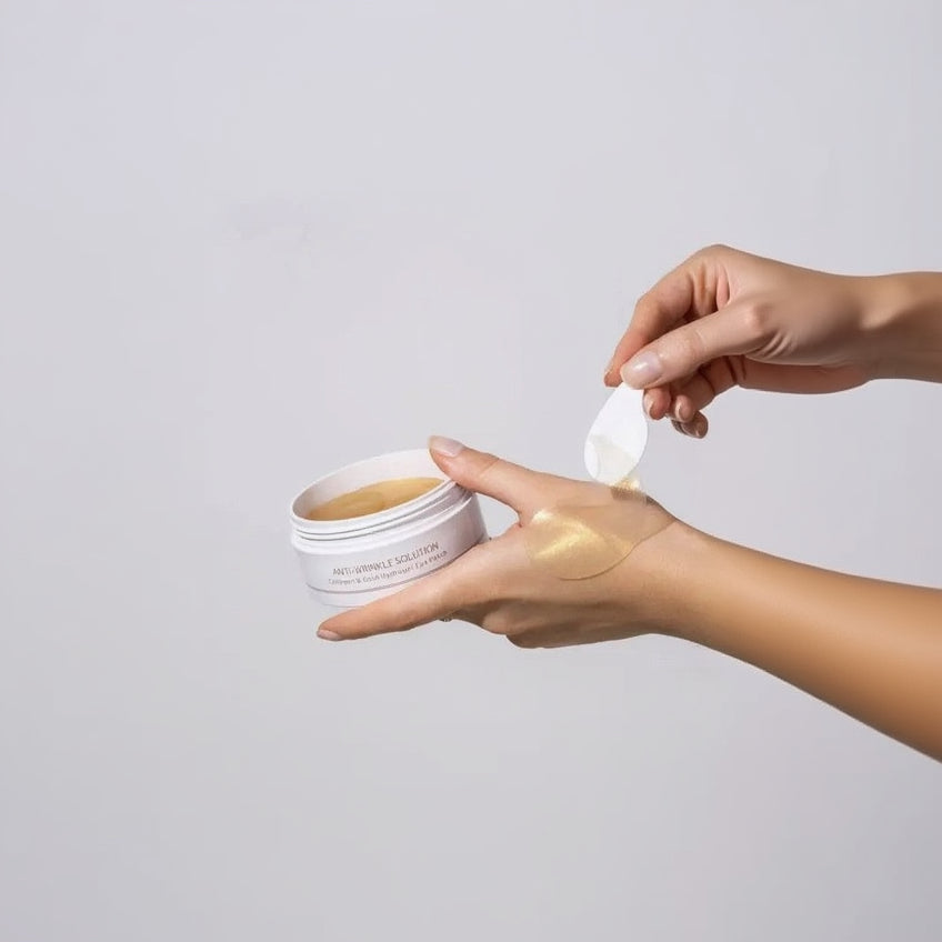 BeauuGreen Collagen & Gold Eye Patch, patchs contour des yeux qui lissent et revitalisent le regard