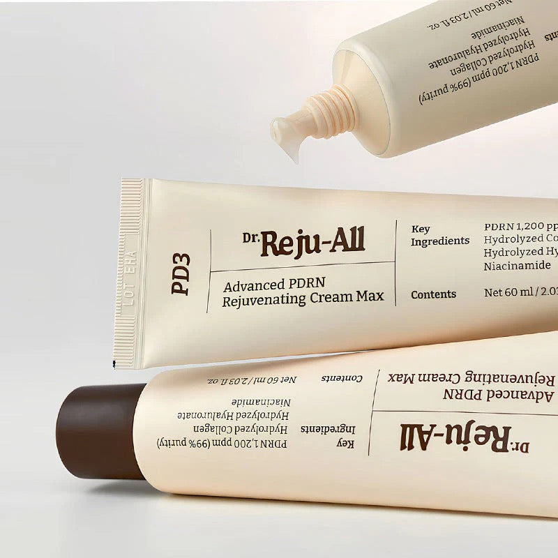 Dr Reju-all Advanced PDRN Cream, texture de la creme hydratante anti-age coreenne