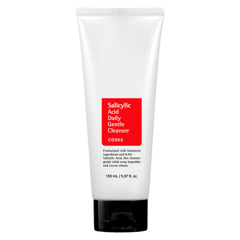 COSRX Salicylic Acid Daily Gentle Cleanser, nettoyant visage coréen à l'acide salicylique