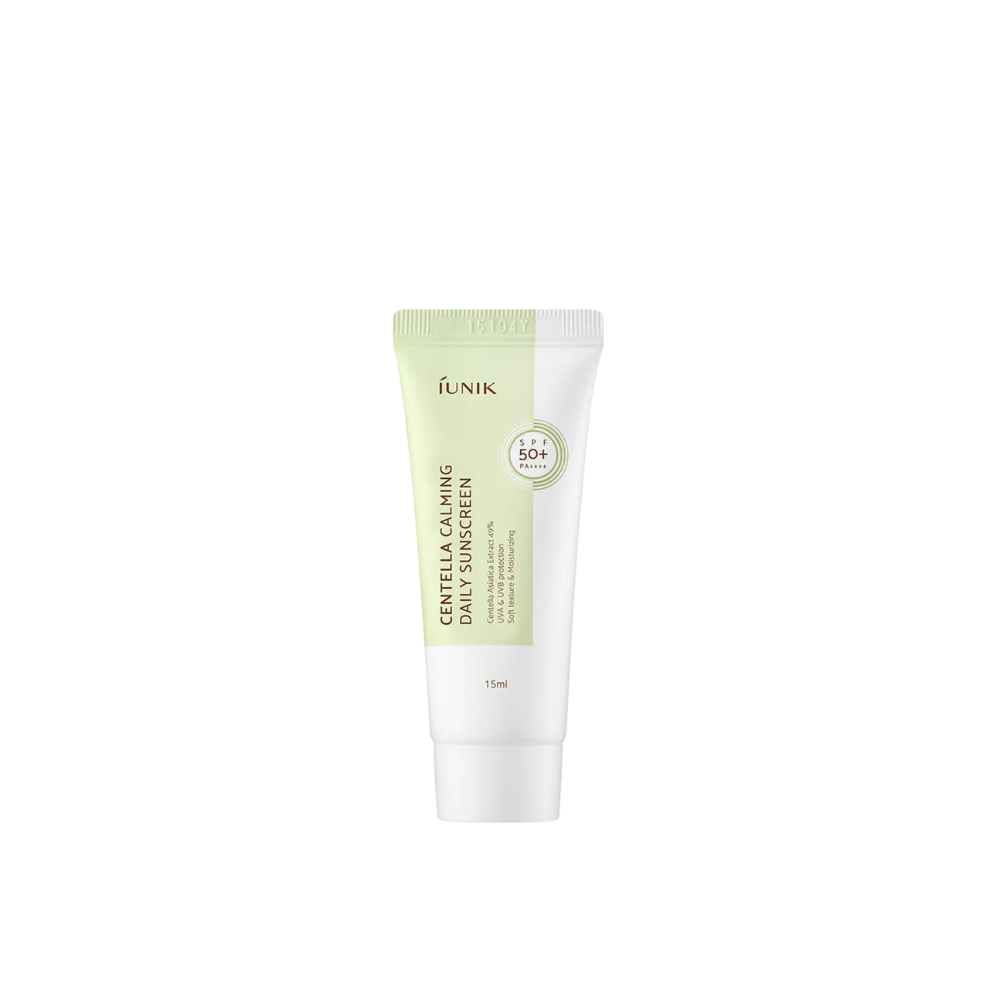 IUNIK Centella Calming Daily Sunscreen, crème solaire visage coréenne à la centella asiatica