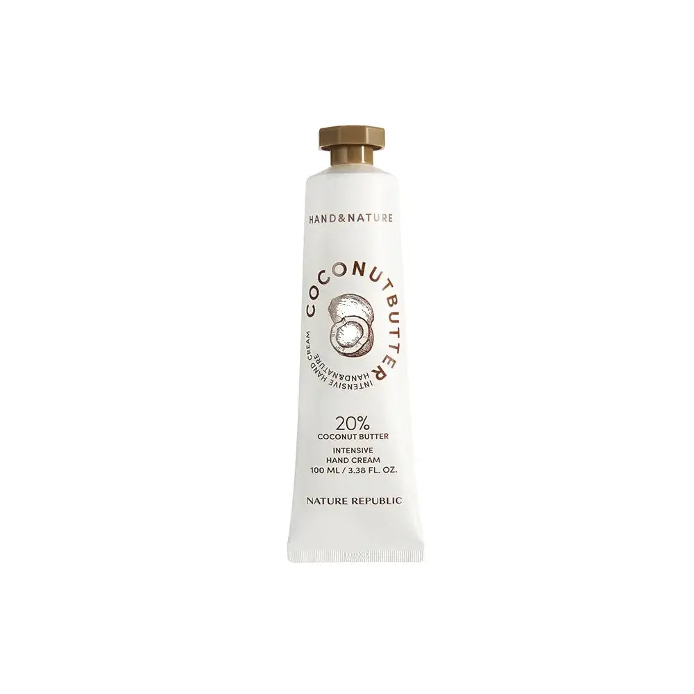 Nature Republic Coconut Butter Intensive Hand Cream, crème mains nourrissante au beurre de coco