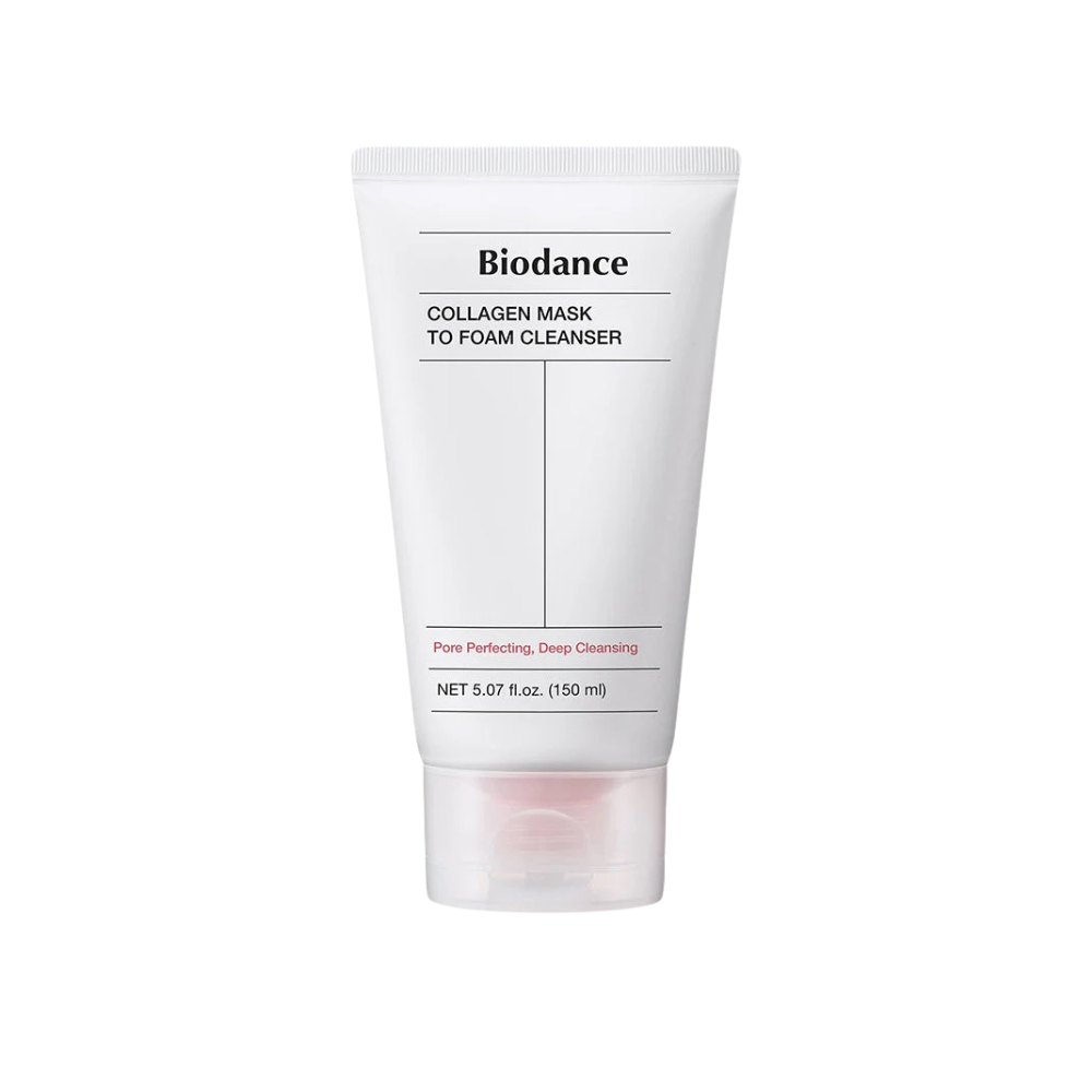 Biodance Collagen Mask To Foam Cleanser, nettoyant visage coréen 2-en-1 au collagène
