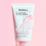 Biodance Collagen Mask To Foam Cleanser, nettoyant hydratant et repulpant pour le visage