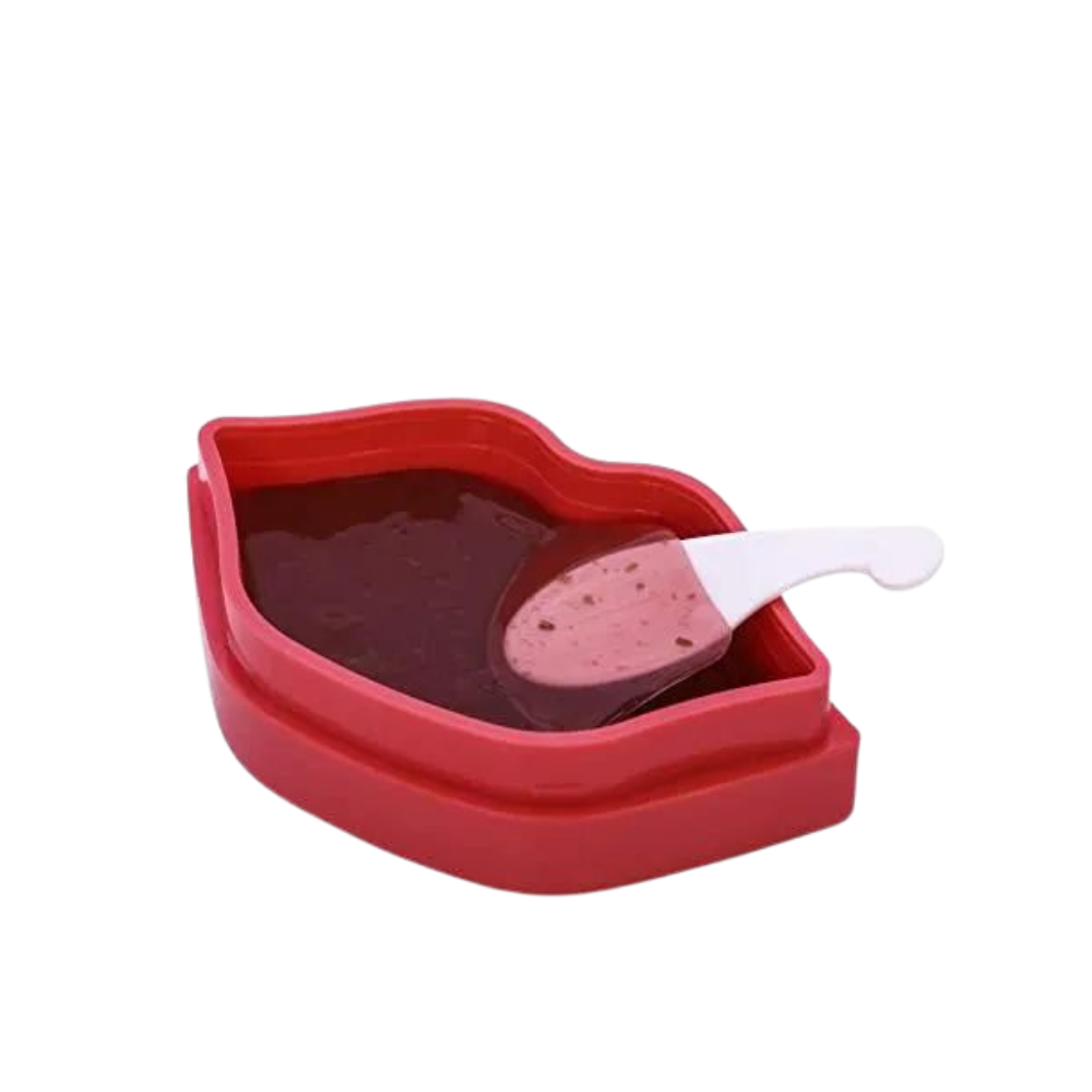 BeauuGreen Hydrogel Glam Lip Mask Rose, soin raffermissant pour les lèvres