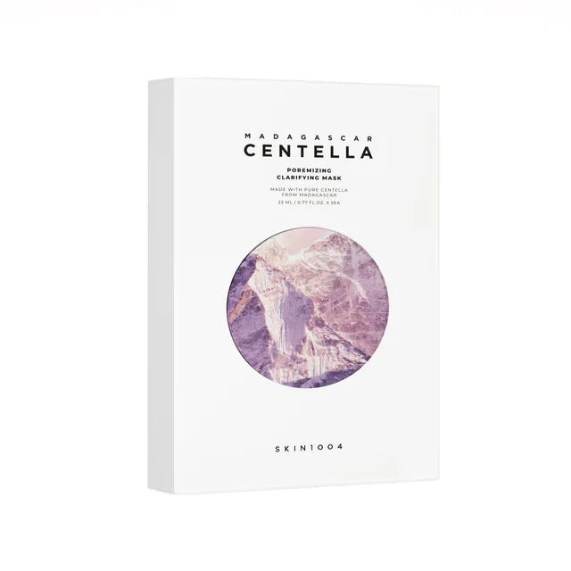 SKIN1004 Centella Poremizing Clarifying Mask, masque tissu à l'acide succinique exfoliant