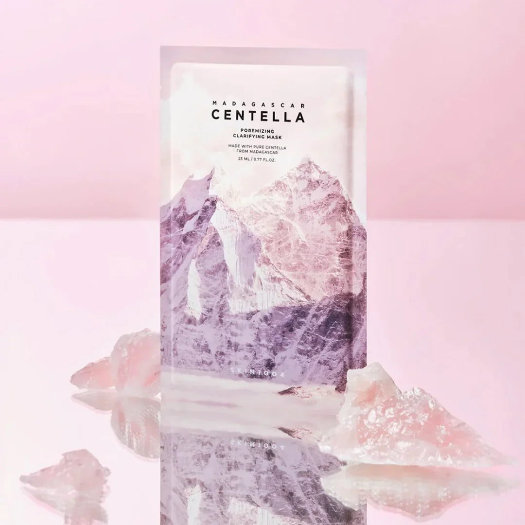 SKIN1004 Centella Poremizing Clarifying Mask, masque tissu coréen à la Centella pour peau mixte