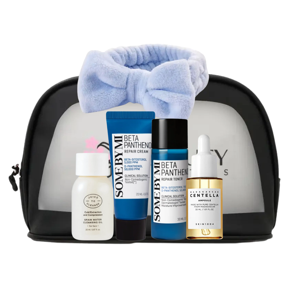 Kit mini routine Hydratante K Beauty Cosmetics, format découverte pour hydrater la peau