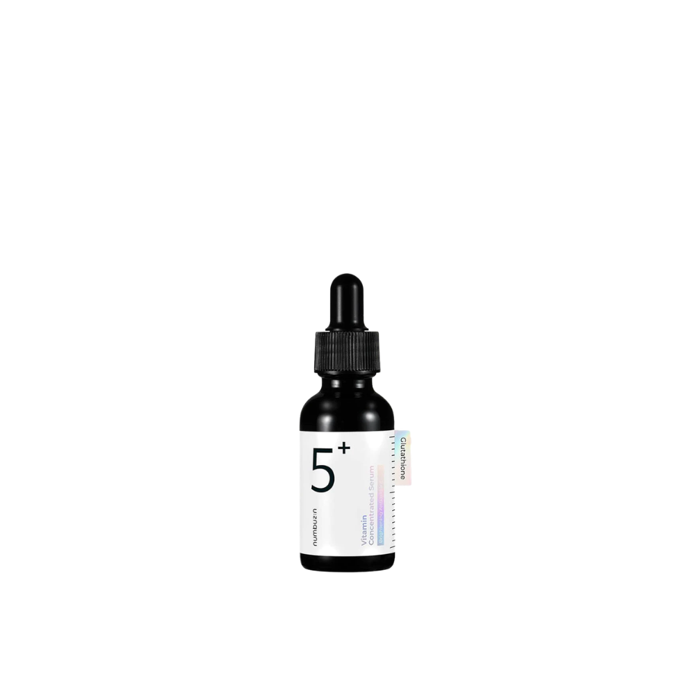 Numbuzin Vitamin Concentrated Serum 5+, sérum anti-taches coréen au glutathion et vitamine C