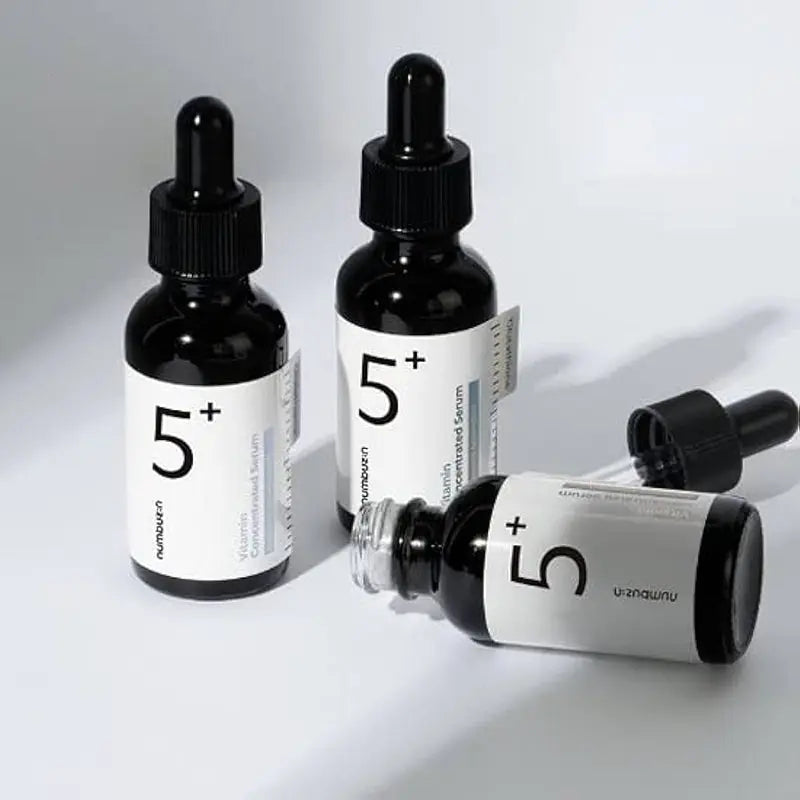 Numbuzin Vitamin Concentrated Serum 5+, sérum éclat pour peau mature, mixte et terne