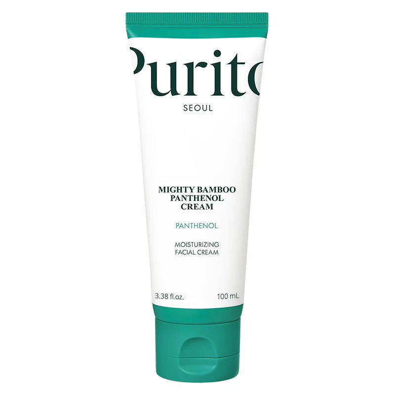 Purito Mighty Bamboo Panthenol Cream, creme visage hydratante coreenne au panthenol et bambou