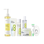 Routine Peau Sensible K Beauty Cosmetics, coffret soin coréen apaisant et antioxydant Eight Tea