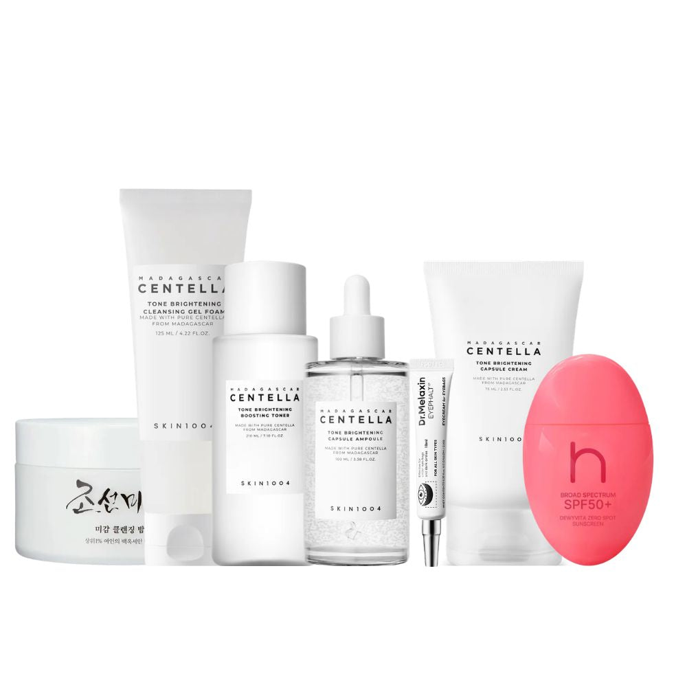 K Beauty Cosmetics Routine anti taches, coffret de soins coréens pour unifier le teint terne