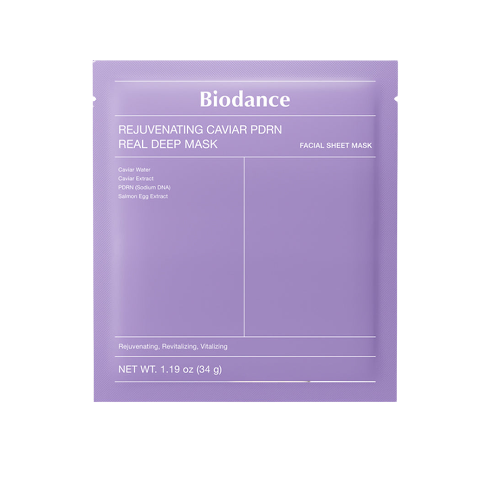 Biodance Rejuvenating Caviar PDRN Real Deep Mask, masque hydrogel coréen régénérant au caviar