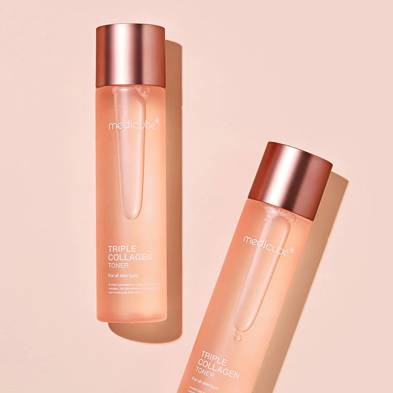 Medicube Triple Collagen Toner 4.0, essence coréenne pour peaux sèches et déshydratées