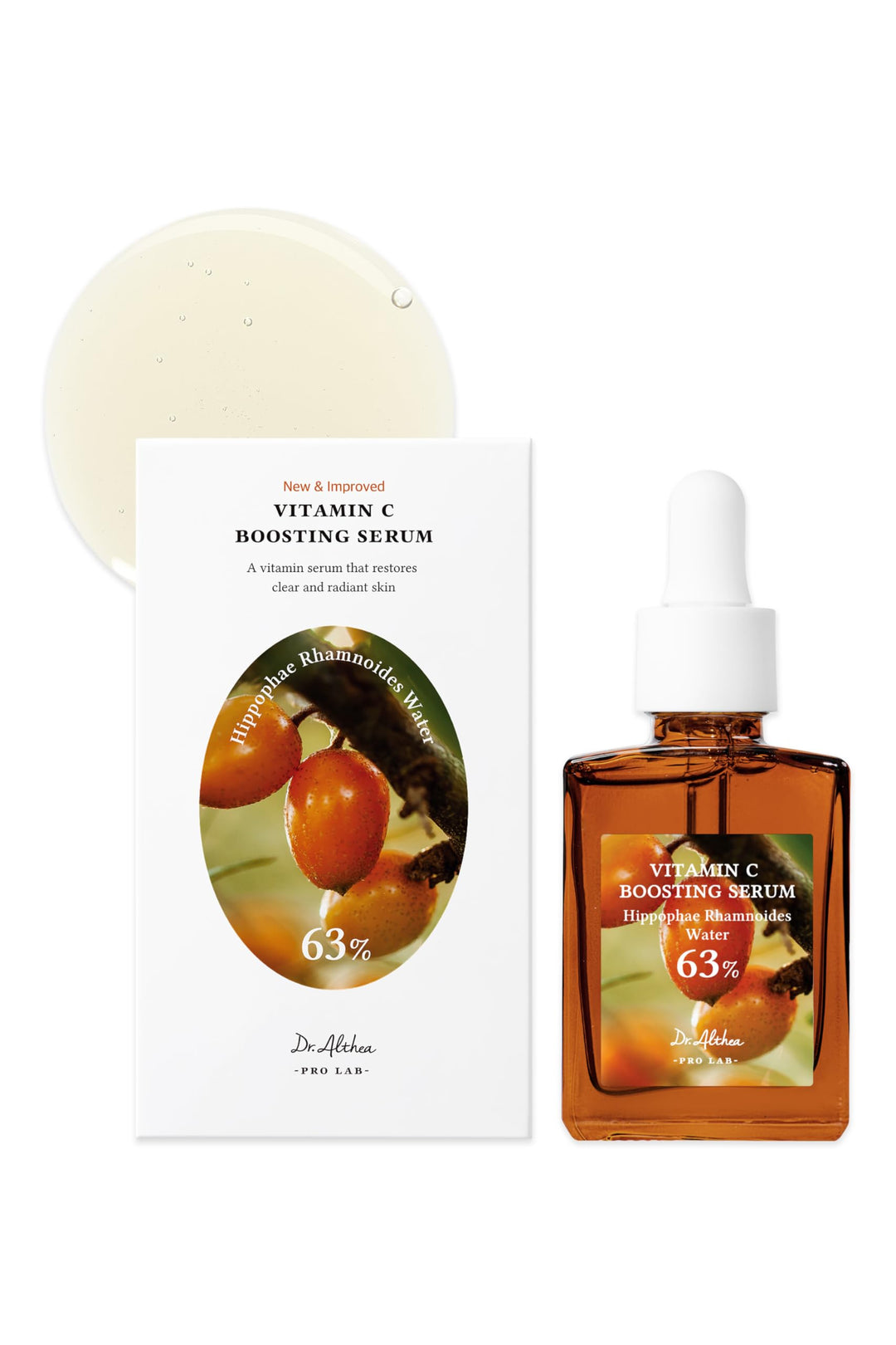 Dr. Althea Vitamin C Boosting Serum, soin qui atténue les taches brunes et unifie le teint