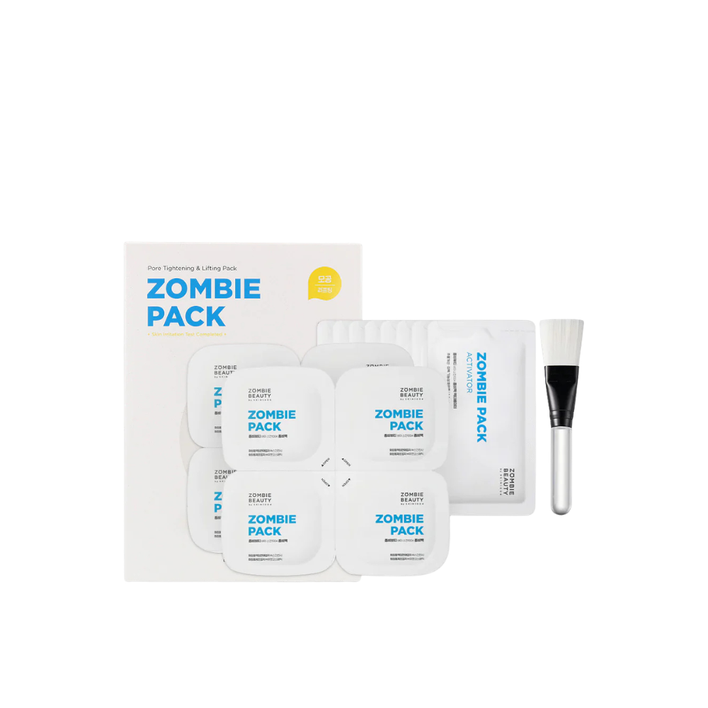 SKIN1004 Zombie Pack, masque coréen éclat pour peaux ternes, lisse et resserre visiblement les pores