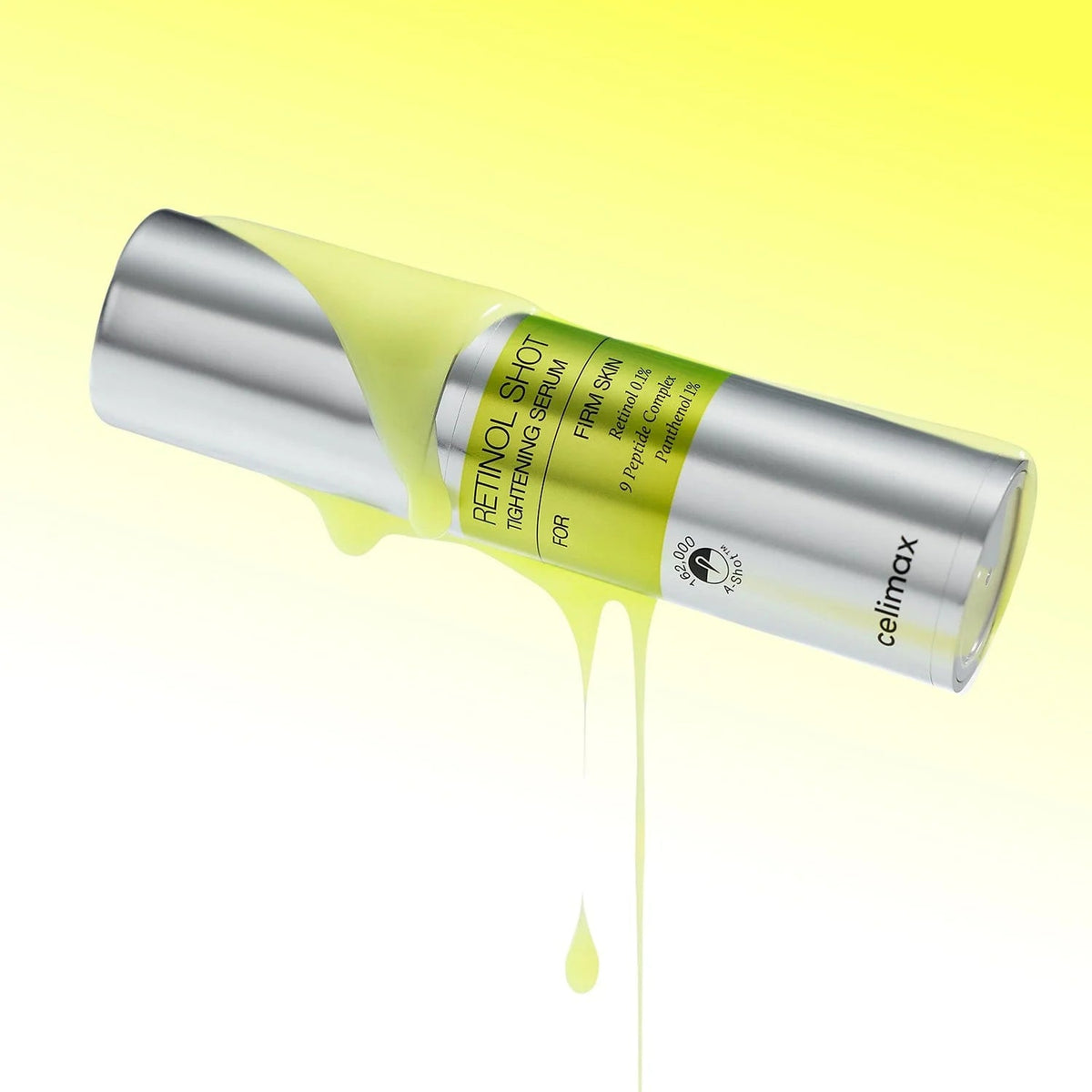 Célimax The Vita A Retinol Shot Tightening Serum 30 ml, sérum rétinol du soir pour affiner les pores, soin coréen K Beauty Cosmetics