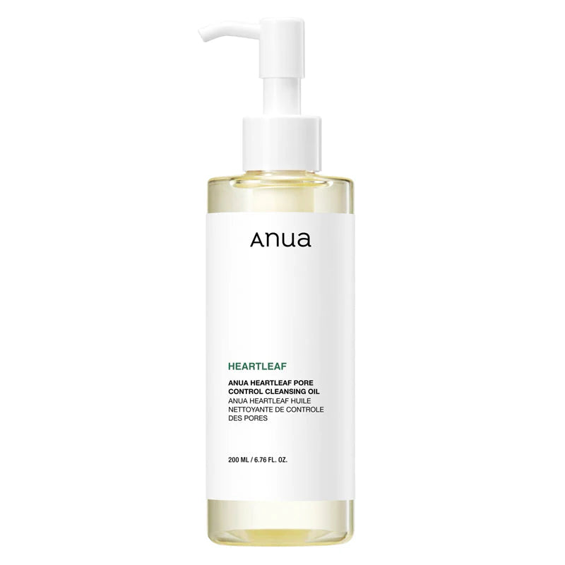 Anua Heartleaf Pore Control Cleansing Oil, huile démaquillante douce coréenne